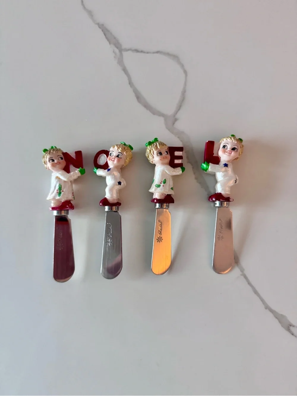 Christopher Radko Christmas Spreaders NOEL